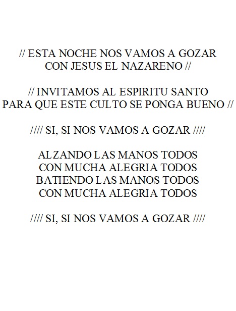 Esta Noche Nos Vamos A Gozar Letra lyrics - e
